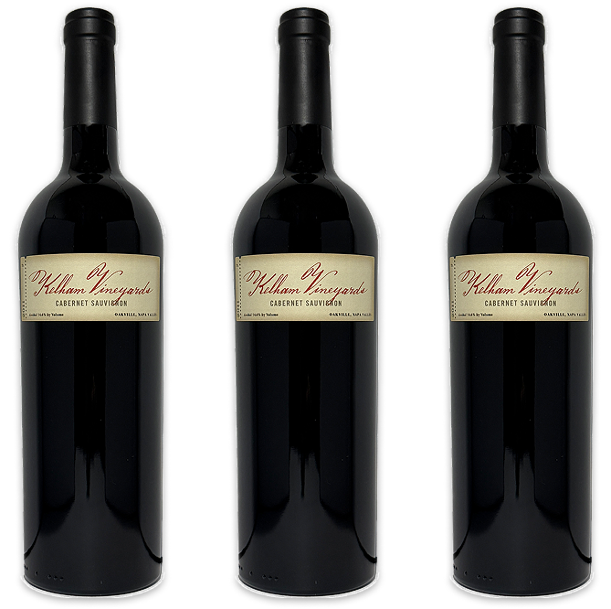 Kelham Cabernet Sauvignon Oakville AVA Napa California 2011 3-Pack