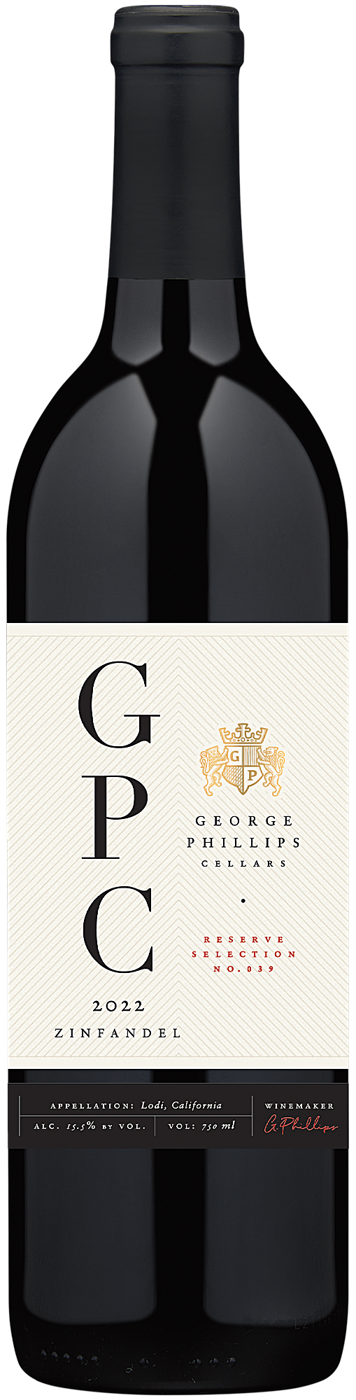 2022 George Phillips Cellars Reserve Selection No. 039 Lodi Zinfandel