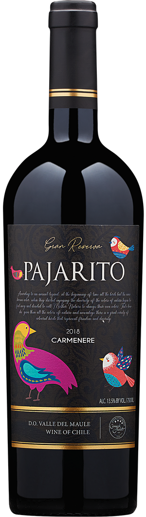 2018 Pajarito Gran Reserva Carménère