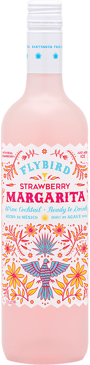 Flybird Ready-to-Drink Strawberry Margarita