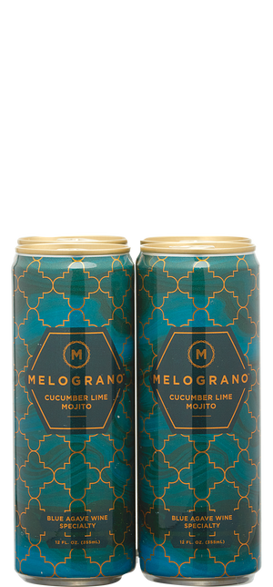 Melograno Canned Ready-to-Drink Cocktail Cucumber Mojito 4-Pack