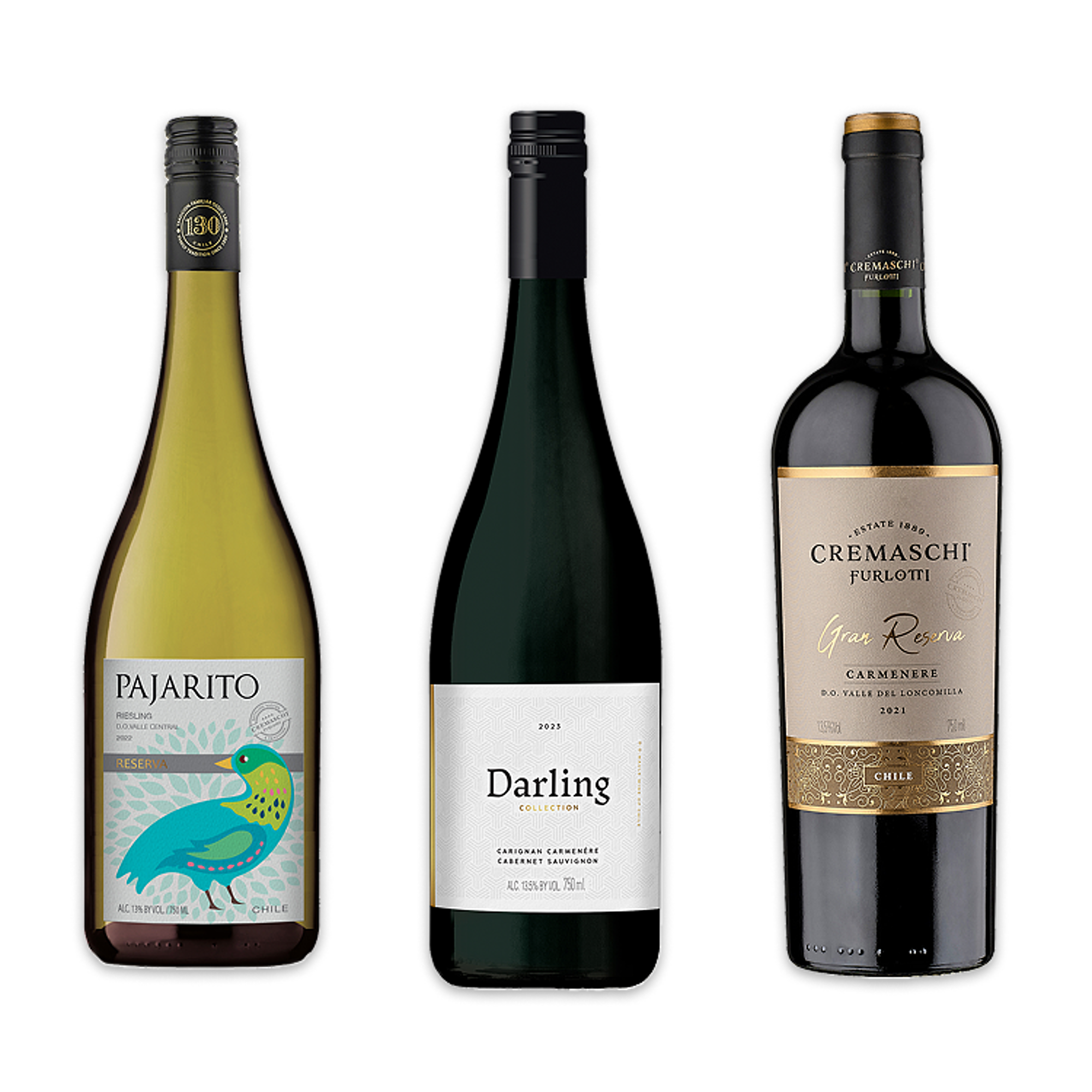 Chilean Wine Delights | Mixed 3-Pack