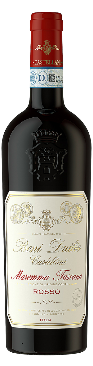 2021 Beni Duilio Castellani Rosso Maremma Toscana D.O.C