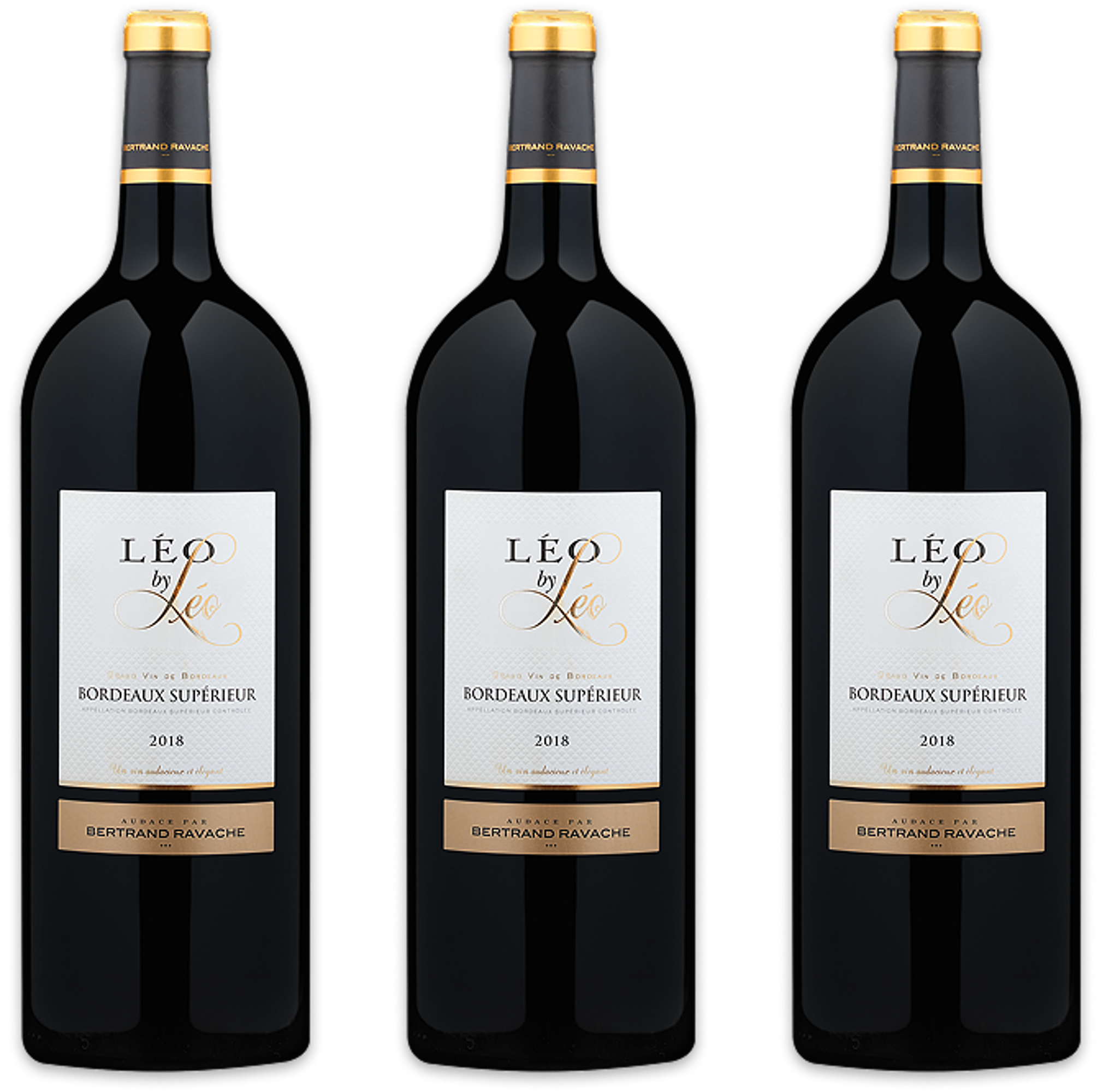 2018 Léo by Léo Bordeaux Supérieur 1.5L 3-Pack