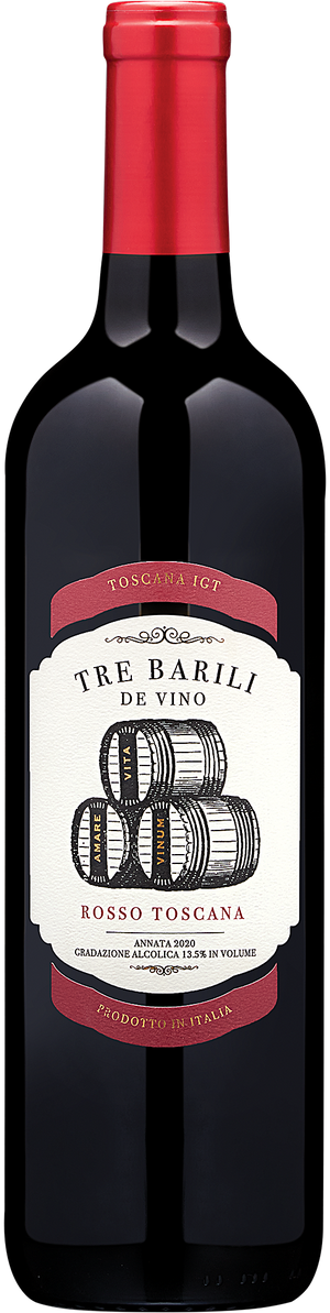 2020 Tre Barili de Vino Toscana Rosso