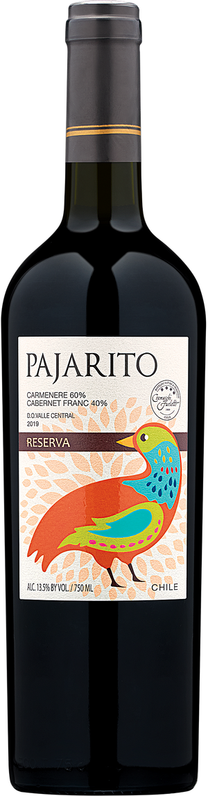 2019 Pajarito Reserva Cabernet Franc-Carménère