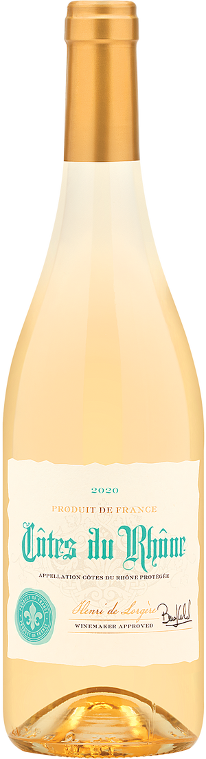 2020 Henri De Lorgere Côtes du Rhône Blanc