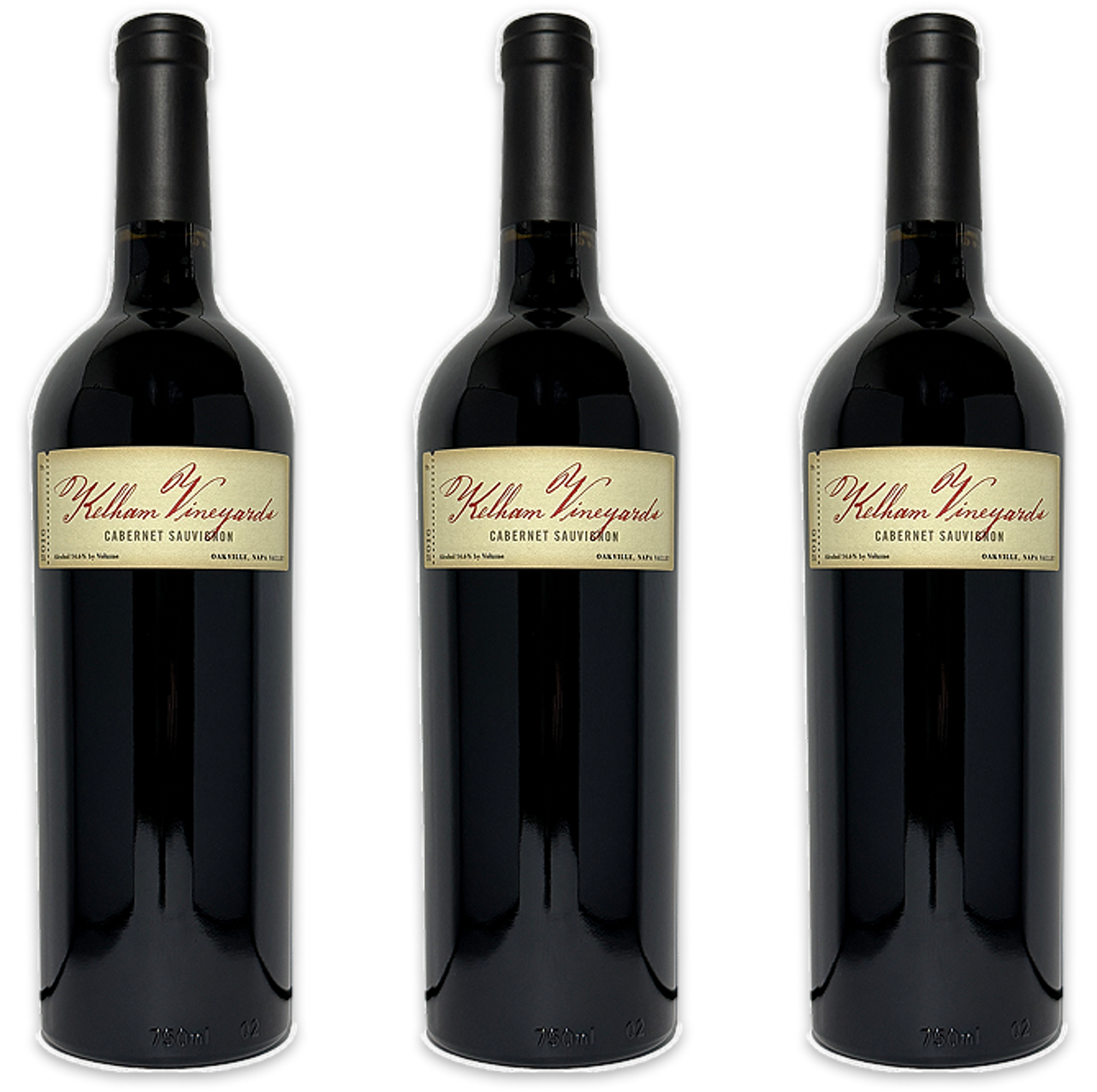 Kelham Cabernet Sauvignon Oakville AVA Napa California 2016 3-Pack