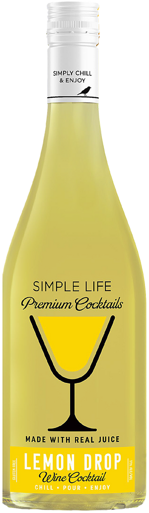 Simple Life Wine-Based Lemon Drop Cocktail