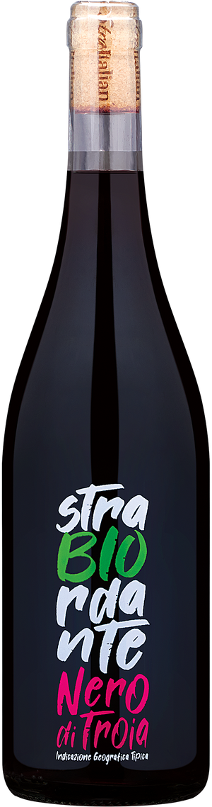 2020 StraBIOrdante Organic Nero di Troia Puglia I.G.T.