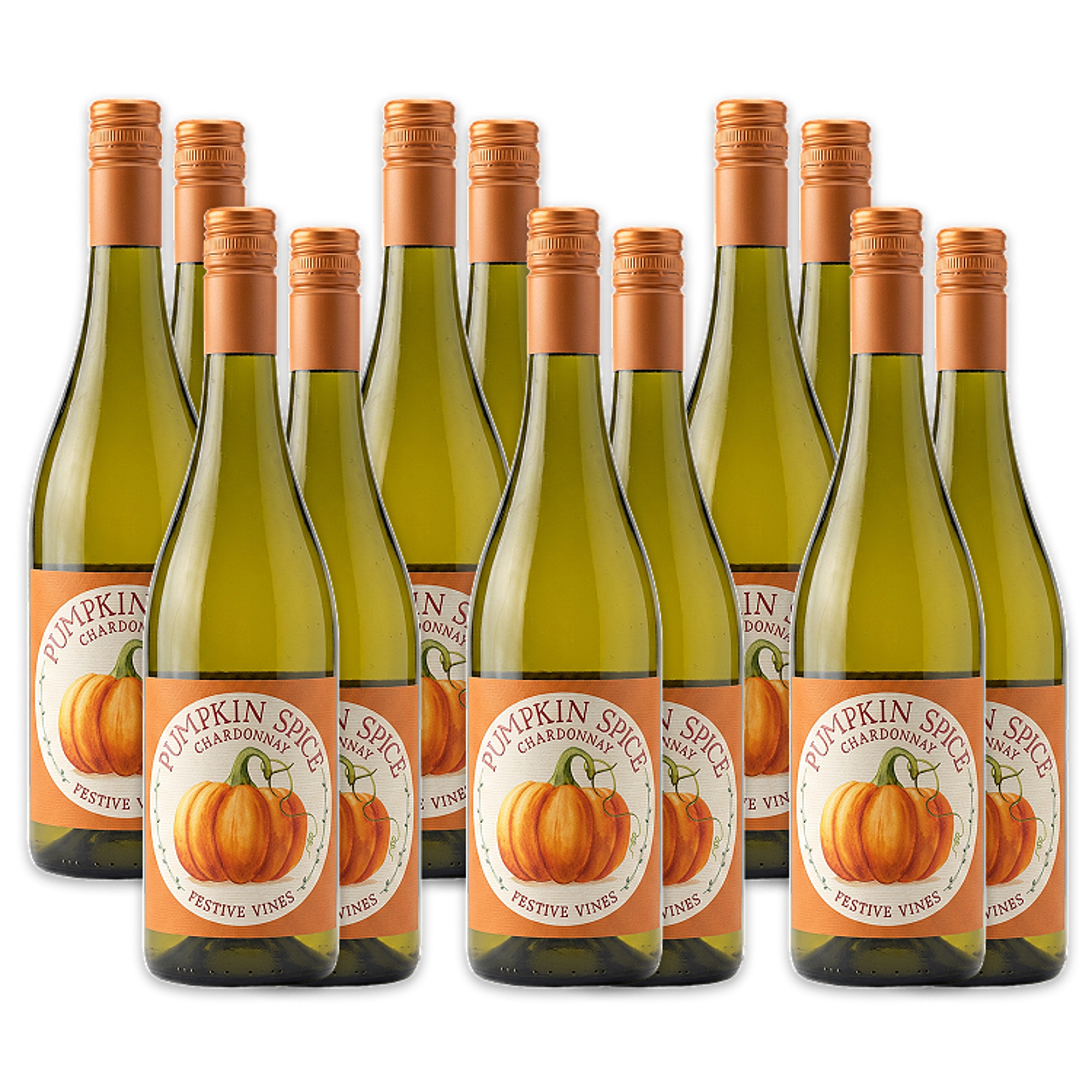Festive Vines Pumpkin Spice Chardonnay 12-Pack