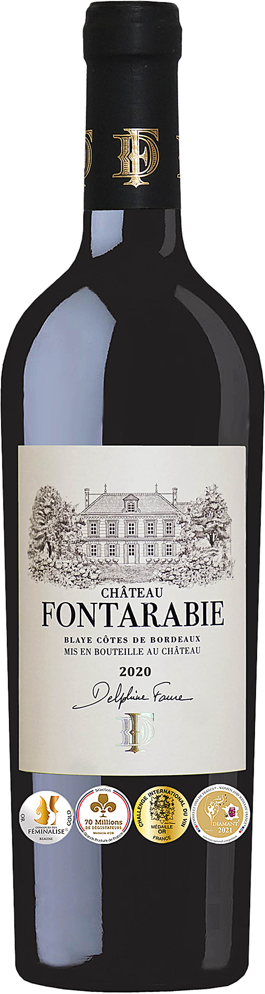2020 Château Fontarabie Blaye Côtes de Bordeaux France