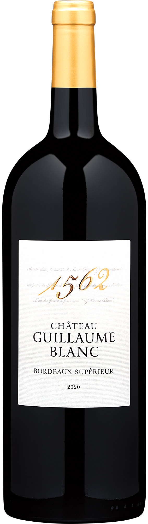 2020 Château Guillaume Blanc 1562 Bordeaux Supérieur Magnum