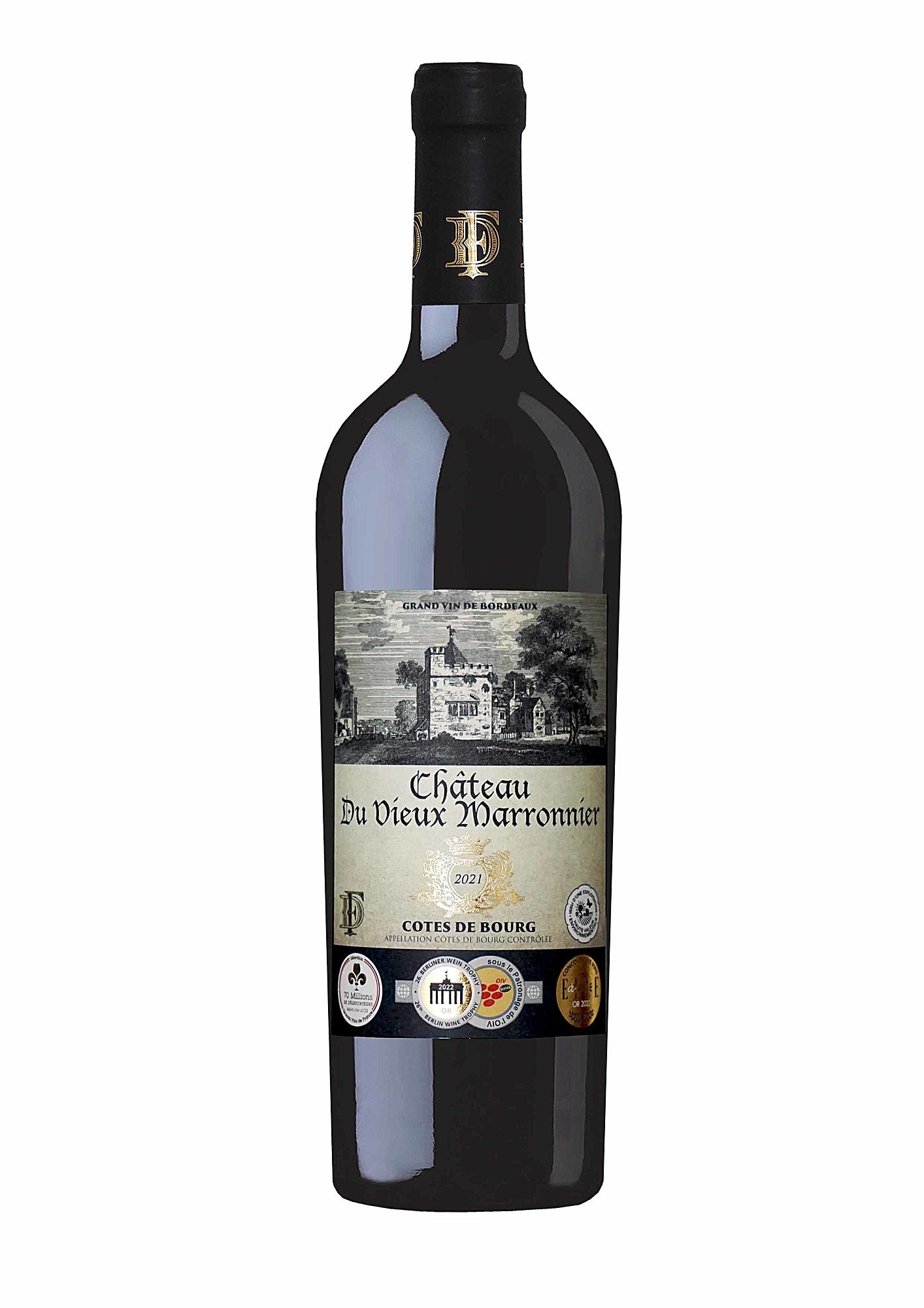 2021 Château Du Vieux Marronnier Côtes du Bourg Bordeaux Rouge