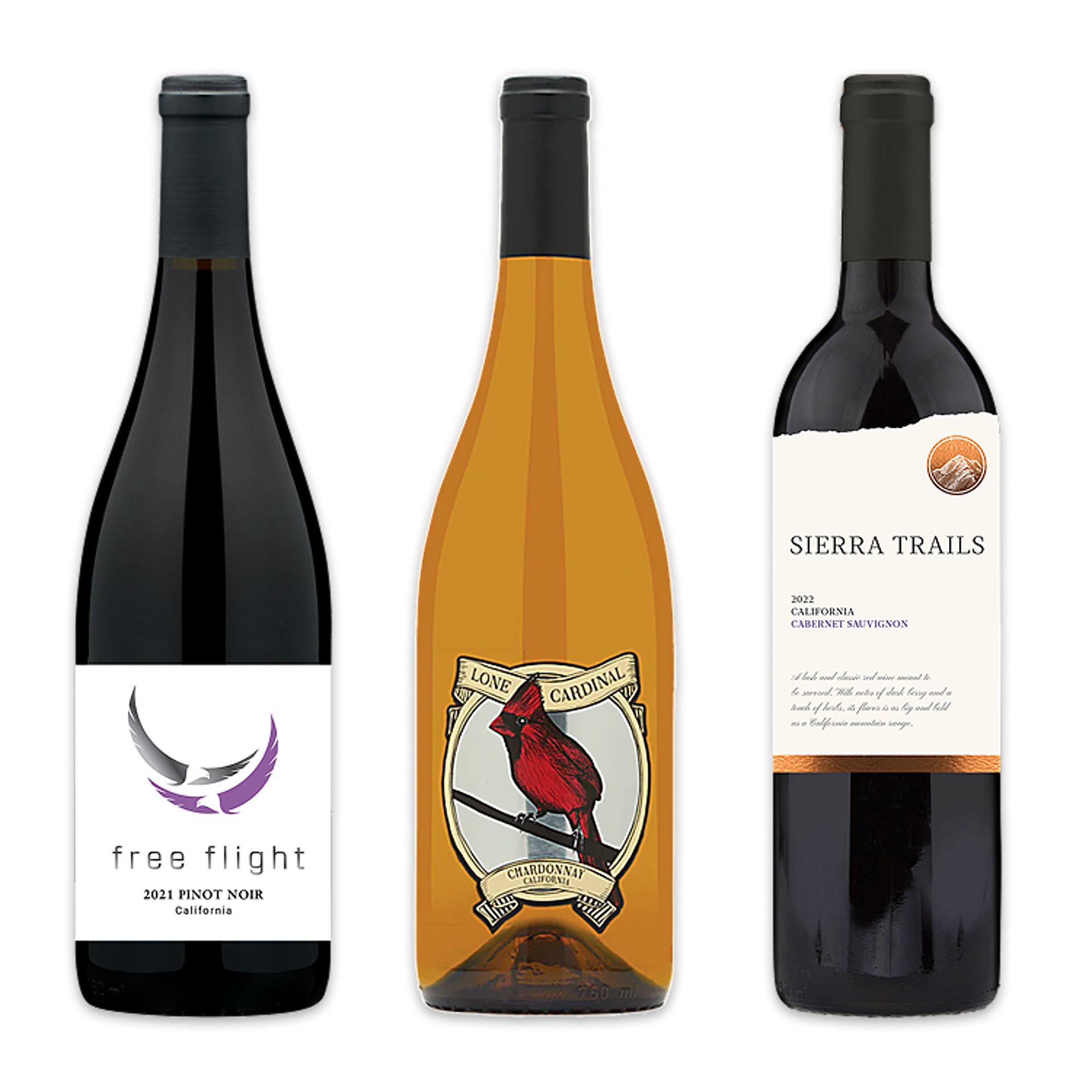 California Wine Selection | Mixed 3-Pack
