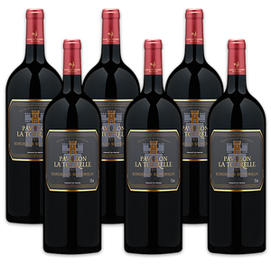 2019 Pavillon La Tourelle Bordeaux Supérieur Rouge Magnum 6-Pack