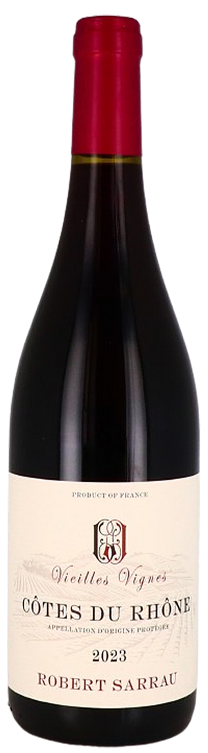 2023 Robert Sarrau Vieilles Vignes Côtes du Rhône Rouge