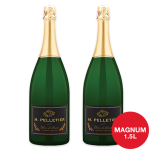 M. Pelletier Sparkling Blanc de Blancs Magnum Duo
