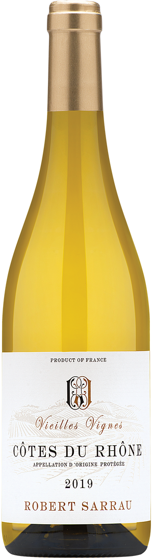 2019 Robert Sarrau Côtes du Rhône Blanc Vieilles Vignes