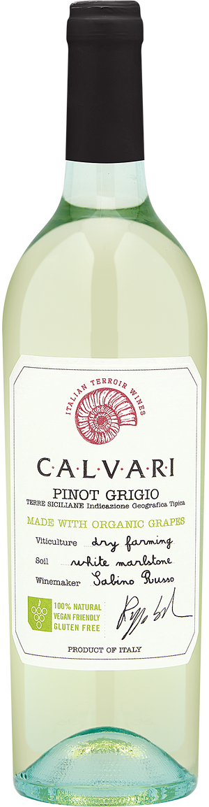 2021 Calvari Organic Pinot Grigio I.G.T.