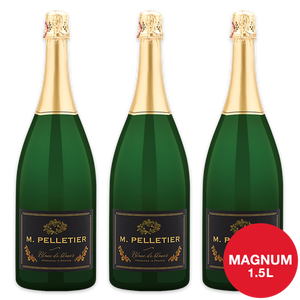 M. Pelletier Sparkling Blanc de Blancs Magnum Trio