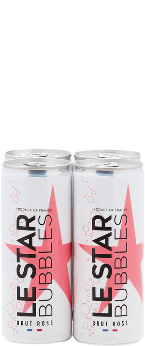 Le Star Bubbles Rosé Canned 4-Pack