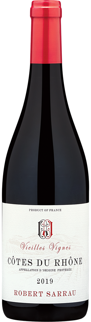 2019 Robert Sarrau Vieilles Vignes Côtes du Rhône Rouge