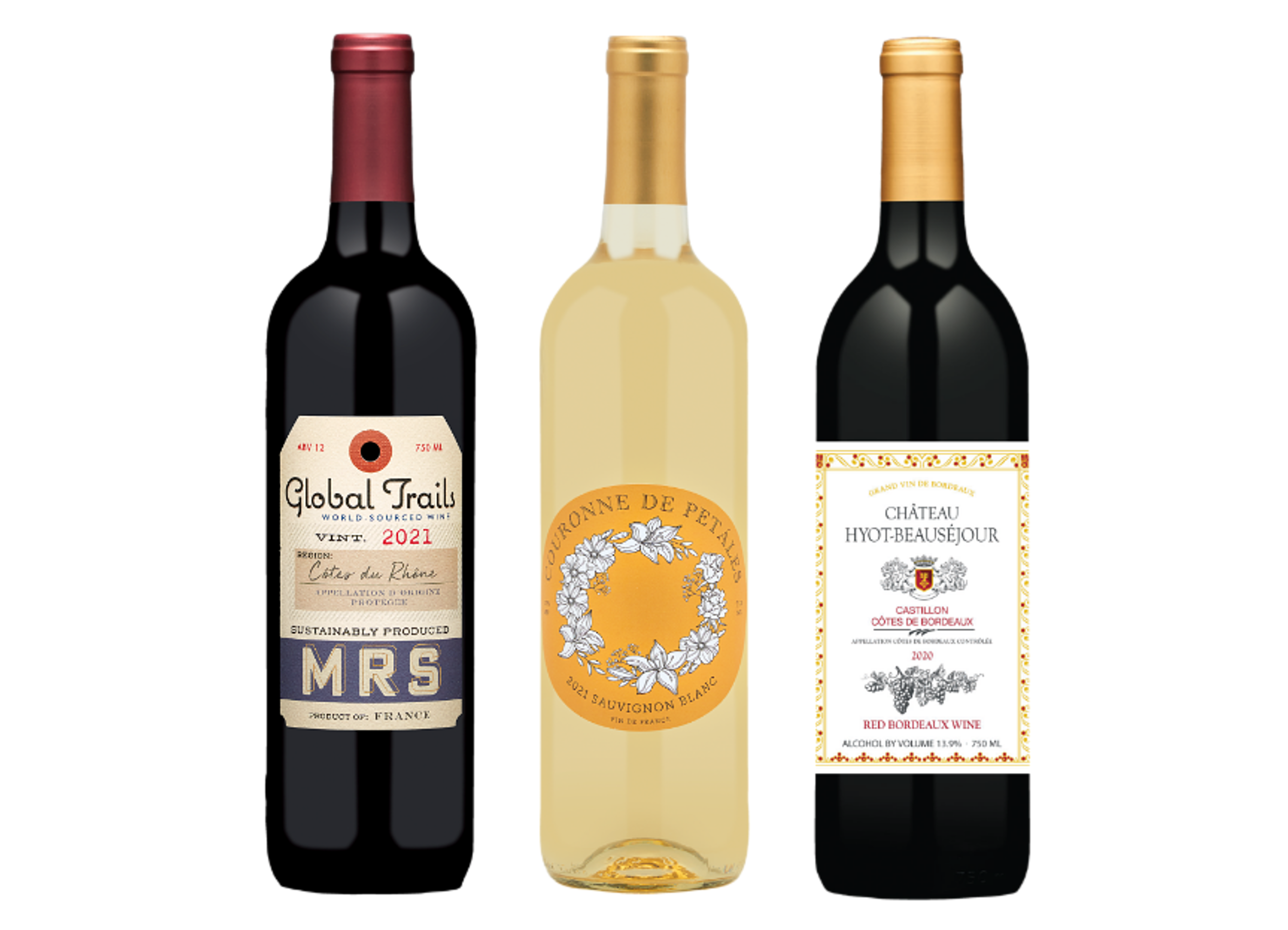 French Wine Sampler | Mixed 3-Pack