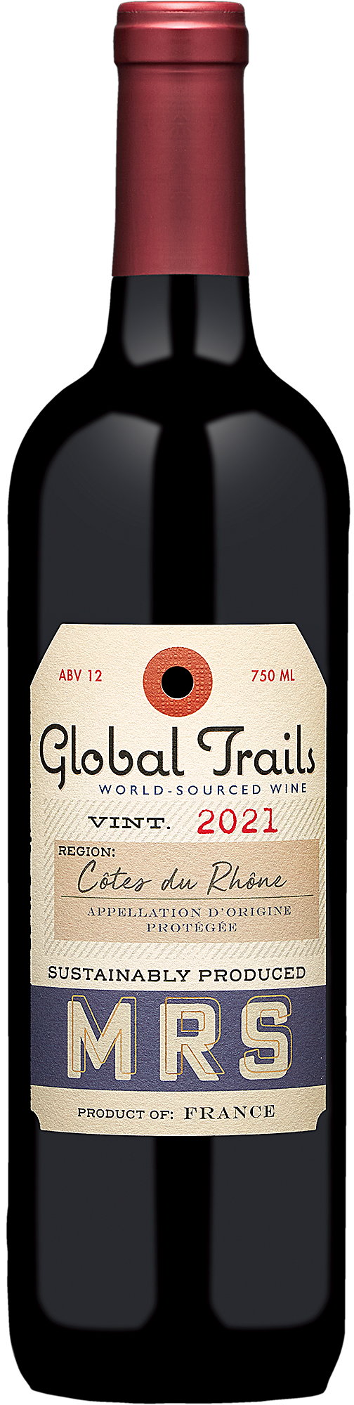 2021 Global Trails MRS Côtes du Rhone Rouge