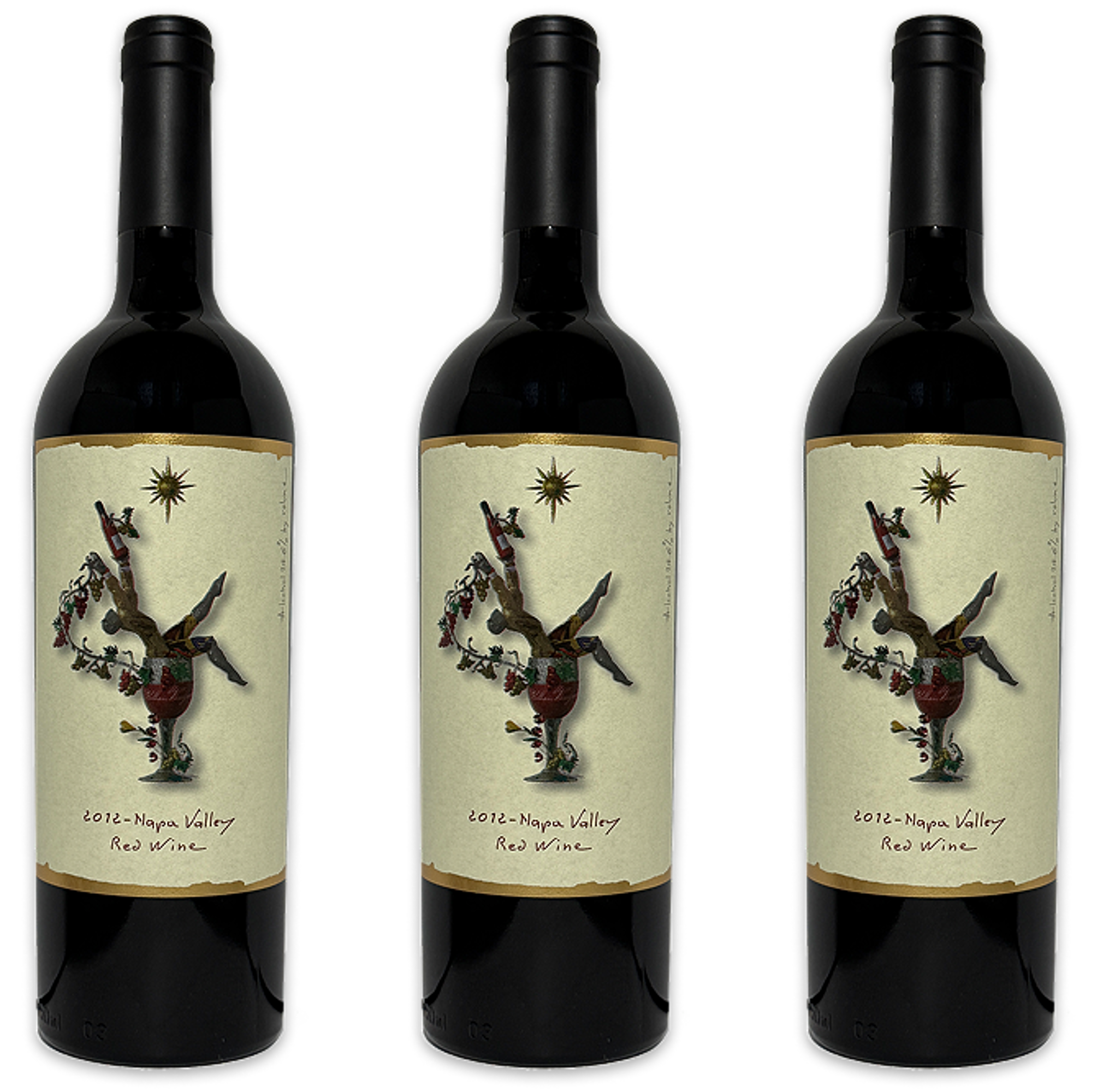 Kelham Red Wine Blend St. Helena Napa California 2012 3-Pack