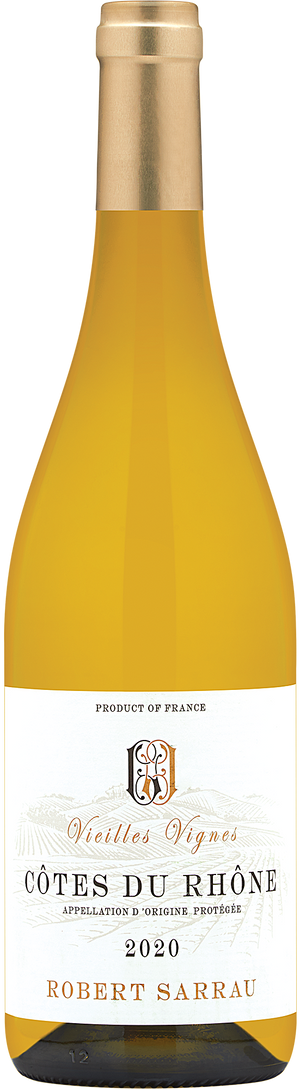 2020 Robert Sarrau Vieilles Vignes Côtes du Rhône Blanc