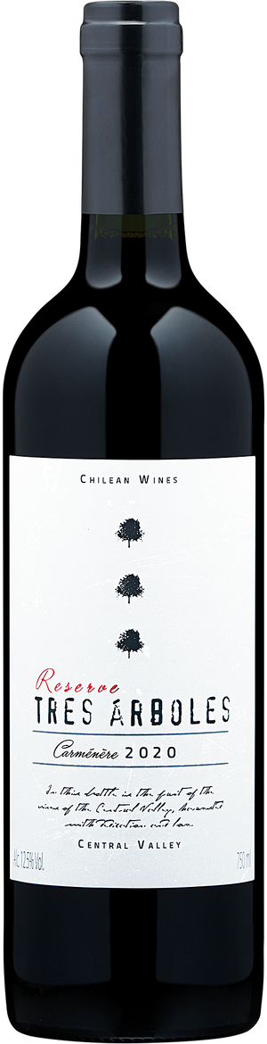 2020 Tres Árboles Reserve Carménère