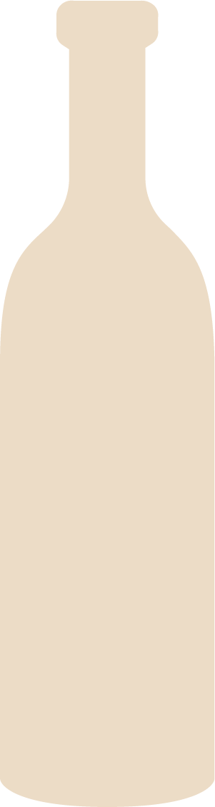 White Wine Bottle Illustration